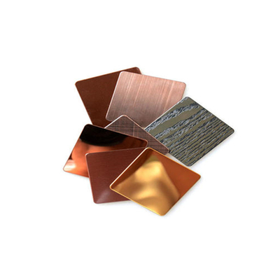 Decorative Stainless Steel Sheet SS Plate 304L 316L Colour Mirror 8K Surface