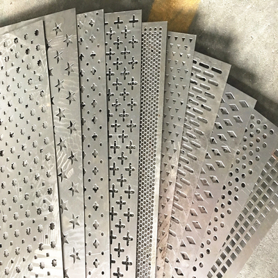 SUS 304 Perforated Metal Stainless Steel Plates 2MM SS Sheets