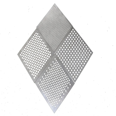 ASTM 304 Perforated Stainless Plate 304L Steel SS Sheet Metal 2mm