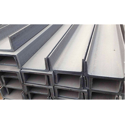 U Channel Stainless Steel Structural Profiles JIS SS 316L / 316 5800mm