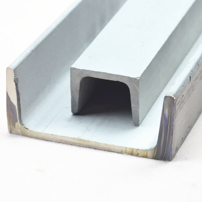 Custom 304 Stainless Steel U Profile C - Channel Metal 2B Finish