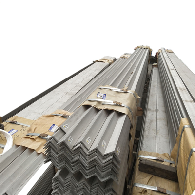 AISI 304 Stainless Steel Angle Profiles Iron Metal SS L Shape Construction Bar