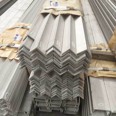 AISI 304 Stainless Steel Angle Profiles Iron Metal SS L Shape Construction Bar