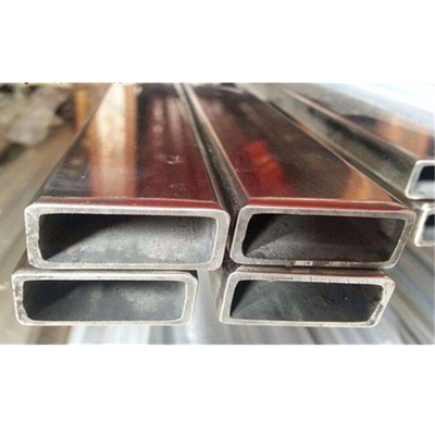 200 Series 201 Stainless Steel Pipe Welded Tubes SS Square Rectangular 2500mm
