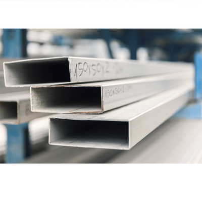 SS 304 Welded Square Stainless Steel Tube 316 Rectangular 201 Pipe 150mm