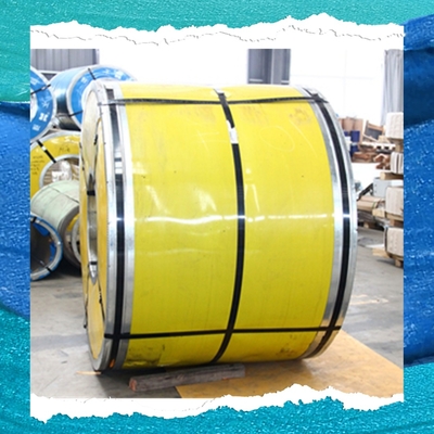4" 1219MM Width 304 Stainless Steel Coil 2MM Thick 2B Finish Surface 1.4301 EN ASTM