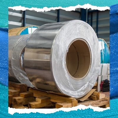 BA Finish Cold Rolled Stainless Steel Coil ASTM AISI 430 With PVC Film 2MM