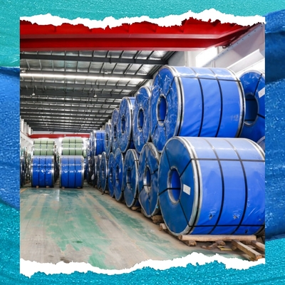 BA Finish Cold Rolled Stainless Steel Coil ASTM AISI 430 With PVC Film 2MM