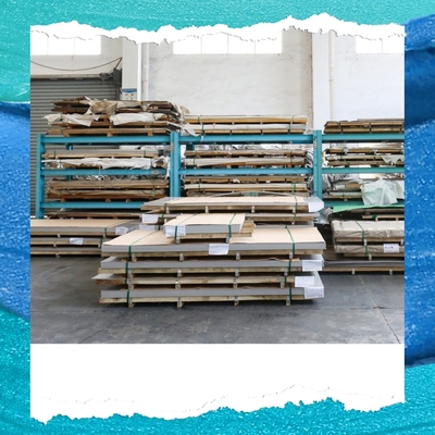 Cold Rolled Stainless Steel Sheet Plate for Chemical Industry 0.05mm-150mm Thickness