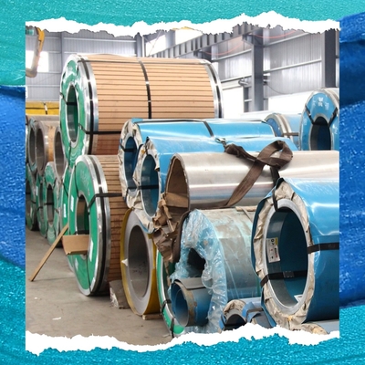 304 Stainless Steel Coil with Tolerance ±0.02mm Cold Rolled Slit/Mill Edge