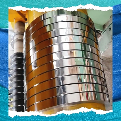 2B Surface Cold Rolled Stainless Steel Strapping Coil ID 300/400/500/580mm