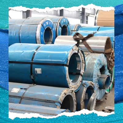 DIN Standard 1000-2000mm Stainless Steel Coil Cold Rolled 2B Surface