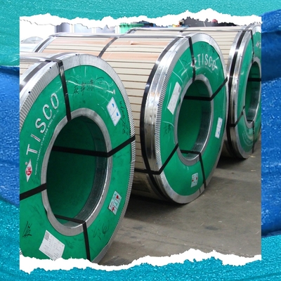 EN Standard 0.1-3mm Cold Rolled Stainless Steel Coil 1.4301 Construction Steel
