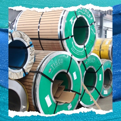 JIS Standard Cold Rolled Stainless Steel Coil with Surface Treatment Certificate