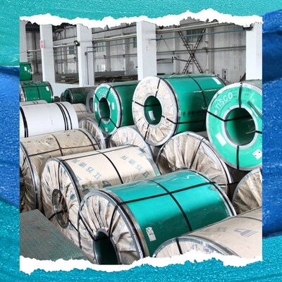 304 Steel Hot Rolled Stainless Steel Coil 3-20mm Thickness No.1 Surface