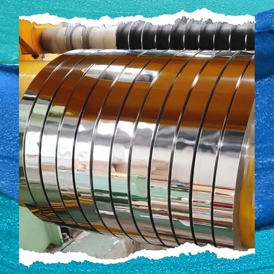 EN Standard Stainless Steel Strip Coil Slit Edge SGS Certification 10-1000mm