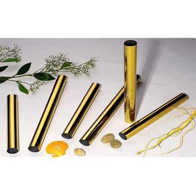 Decorative 2B HL Seamless Stainless Steel Pipe Schedule 80 SS Pipe 5800mm