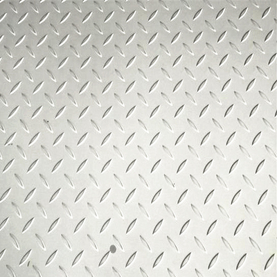 2MM Stainless Steel Sheet SS Chequered Plate 304 304L Cold Rolled 2B Finish