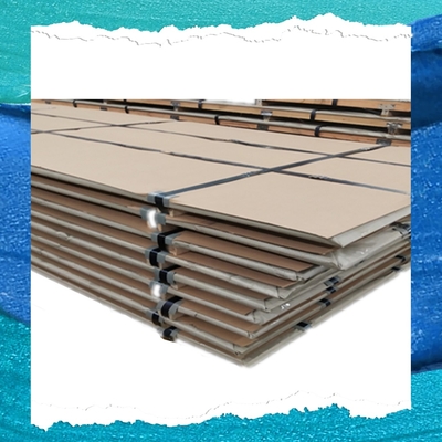 Mill Edge Stainless Steel Sheet Plate 1000mm-6000mm Cold Rolled 2205 Duplex